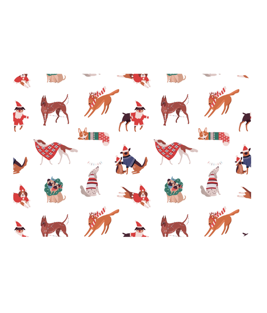 Christmas Pet Food Mat For Dogs