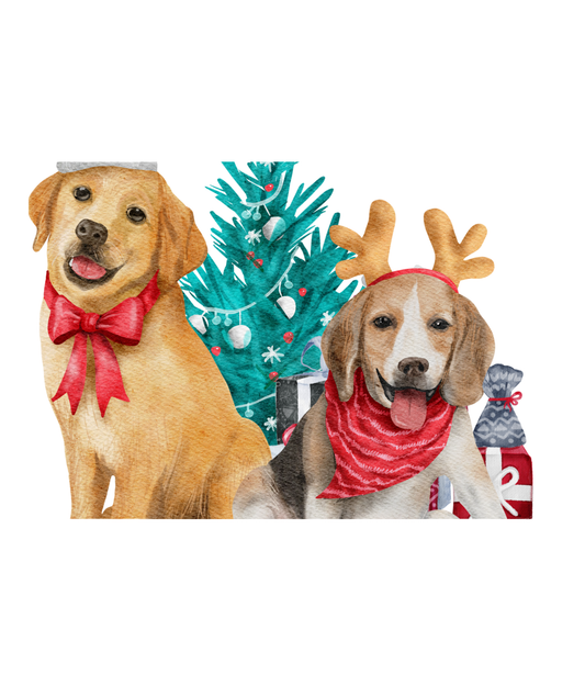 Christmas Pet Food Mat For Dogs