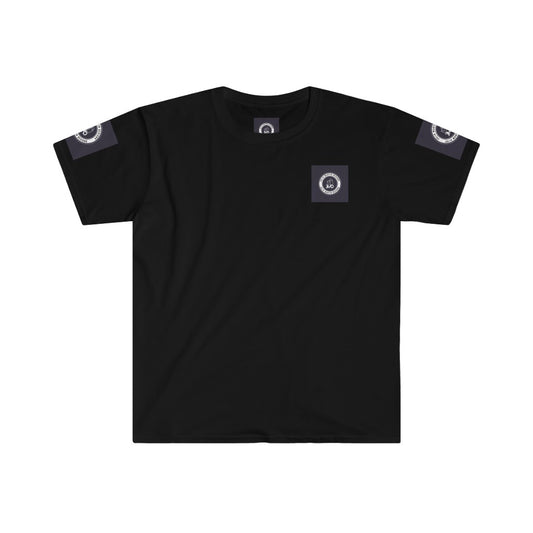 Unisex Soft style T-Shirt With Julia Martin Designs Logo.